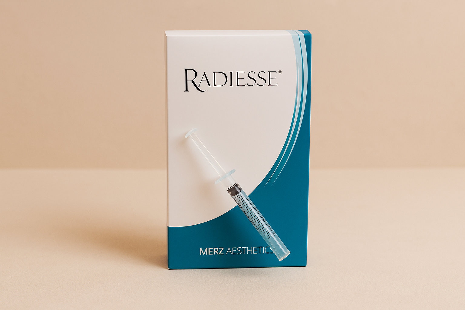 Radiesse filler with syringe prepared for treatment at Olympia Aesthetics in Palm Harbor, Florida