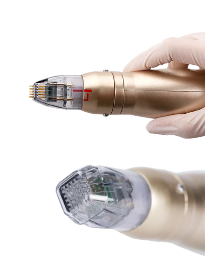 Sylfirm X RF microneedling handpiece at Olympia Aesthetics in Palm Harbor, Florida