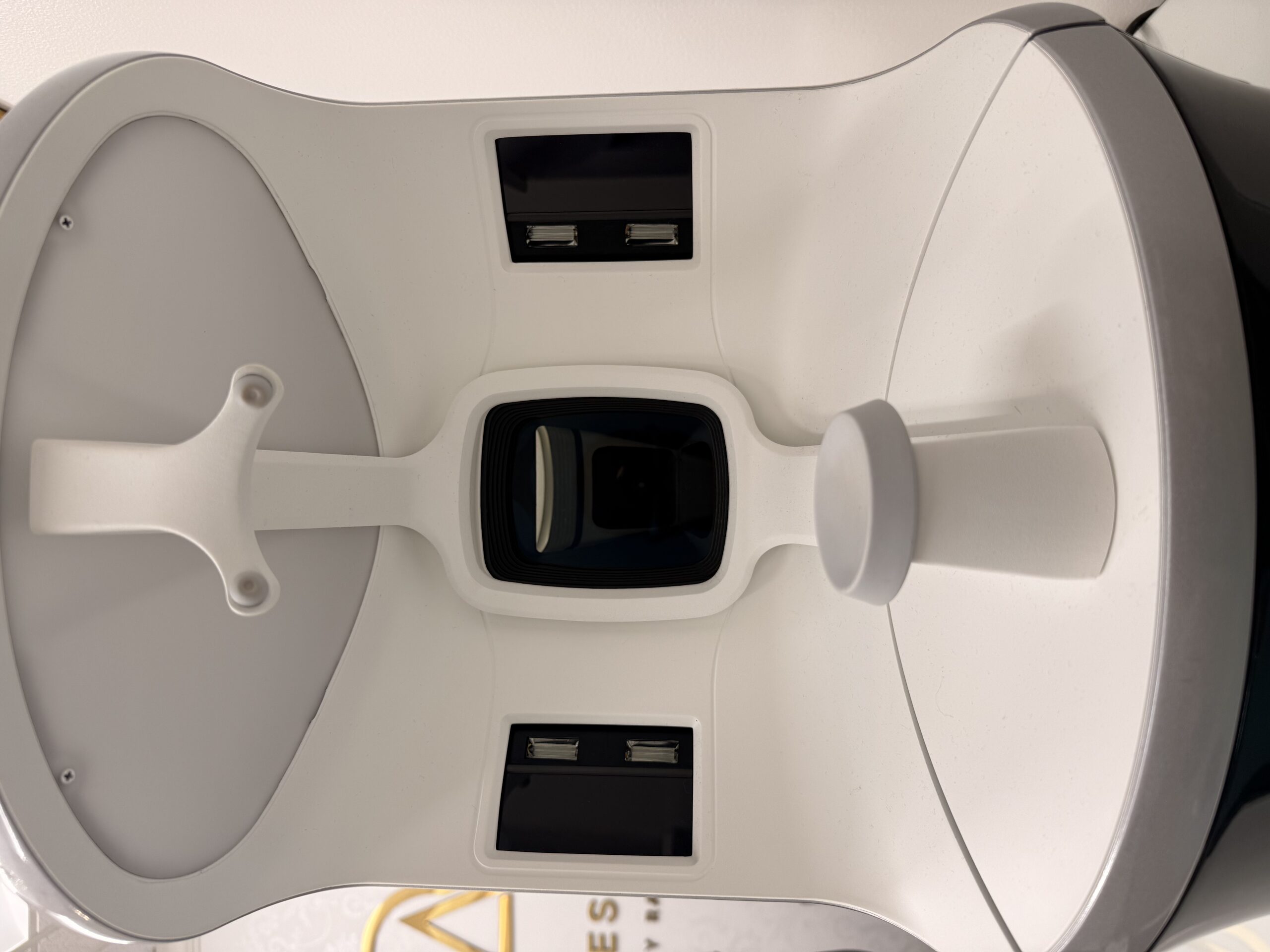 VISIA facial analyzer ready for a skin analysis consultation at Olympia Aesthetics in Palm Harbor, Florida