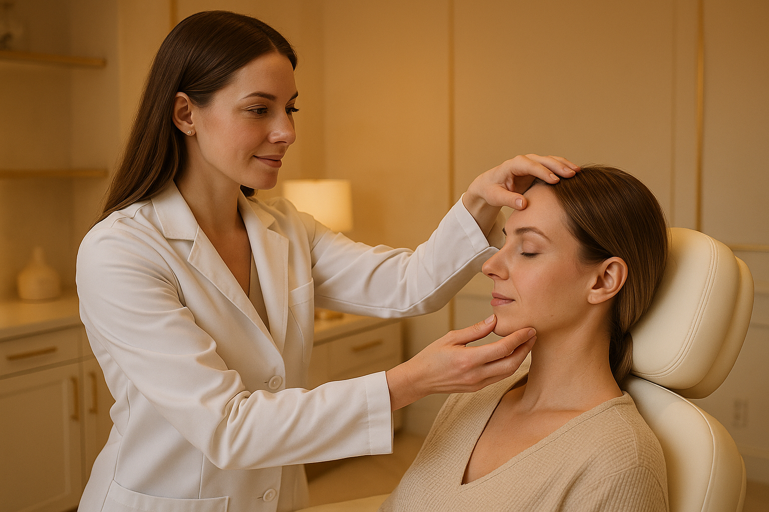 Daxxify consultation at Olympia Aesthetics in Palm Harbor, Florida