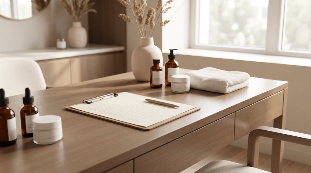 Med spa safety and consultation checklist