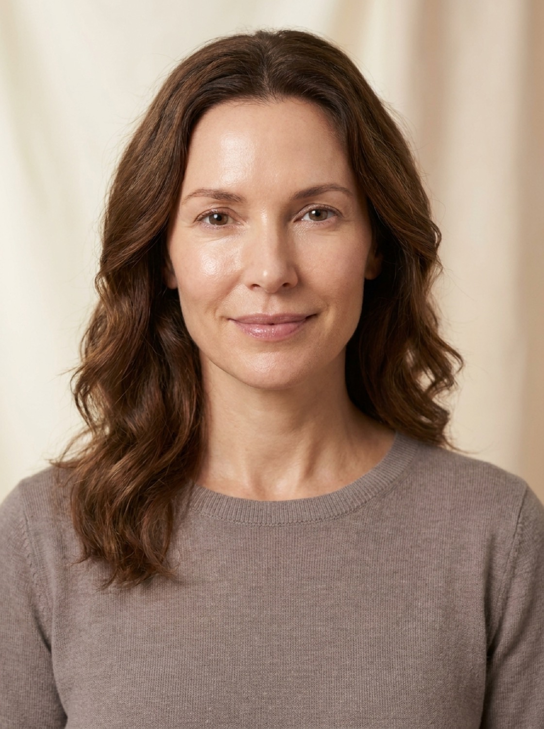 Woman with a naturally refreshed, balanced result after Restylane filler at Olympia Aesthetics in Palm Harbor